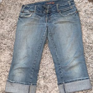 AE crop jeans